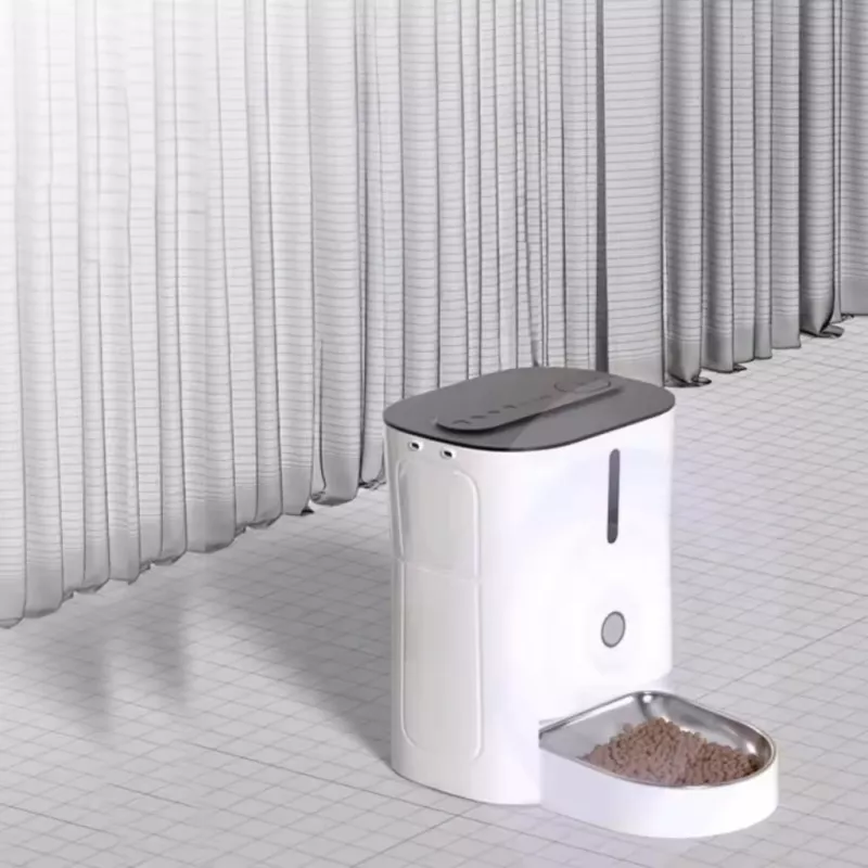 Automatischer Futterspender Sponge SPONGE Pet Feeder Smart DUAL — intelligenter Doppelnapf-Futterspender für Haustiere