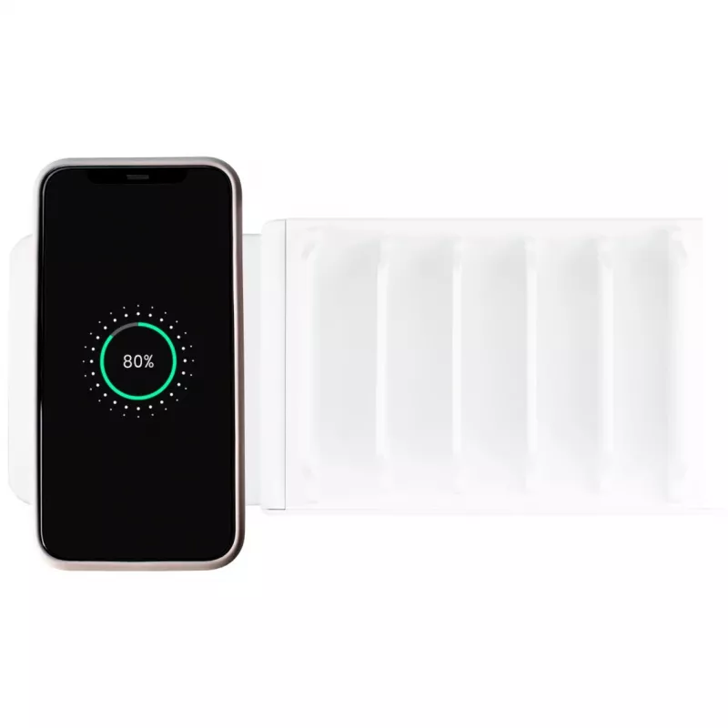 Ladegerät für Mobilgeräte Alcasa PCA-D006WQL Weiß Schnellladung