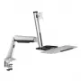 Monitorhalterung LogiLink BP0040 81,3 cm (32 Zoll) Tisch Aluminium