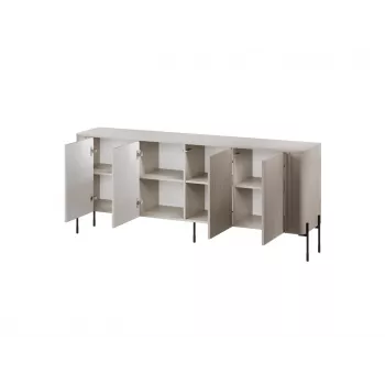 Cama VERA Kommode 190x40x80 Kaschmir matt
