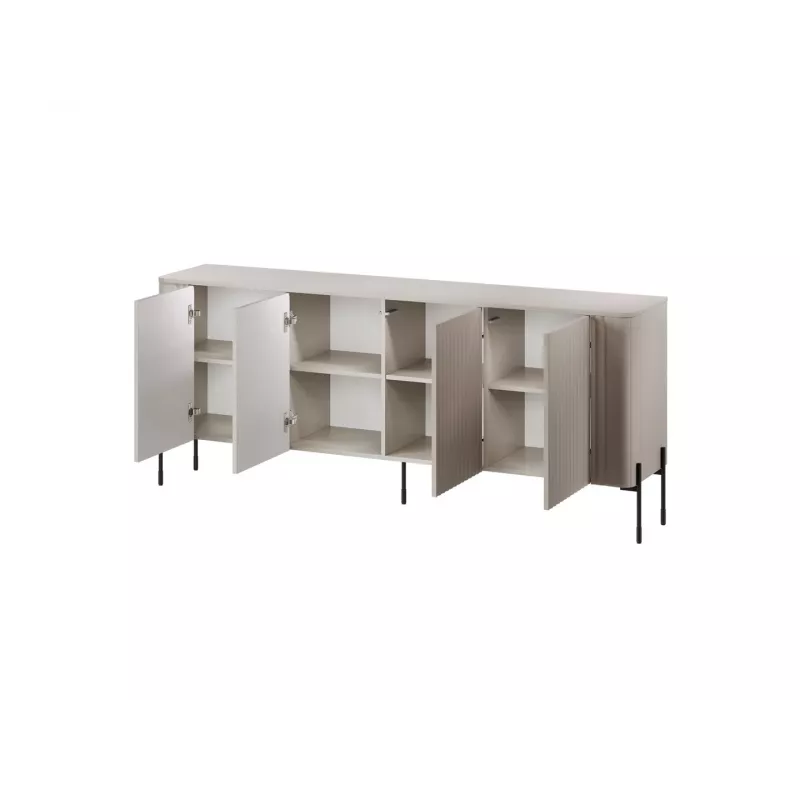 Cama VERA Kommode 190x40x80 Kaschmir matt