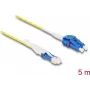 Glasfaserkabel DeLOCK CS Stecker auf LC Duplex OS2 Uniboot 5m