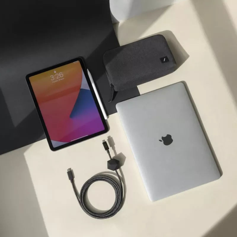 Native Union Anchor Kabel USB-C auf USB-C 1,8 m Schwarz/Grau