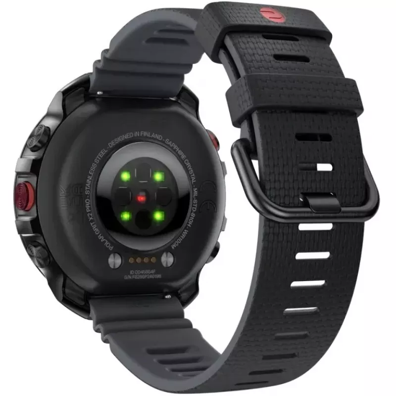 Polar Grit X2 Pro 3,53 cm (1.39 inch) AMOLED Digital 454 x 454 Pixel Touchscreen Schwarz GPS (900110283)