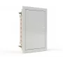 Unterputz-Installationsgehäuse aus Kunststoff mit Metalltüren Noark PMF 24, IP40, 2 Reihen, 24 Module