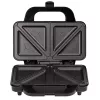 Sandwichmaker Adler AD 3043, 1300 W, Antihaftplatten, 2 Sandwiches, Kochfläche 285 × 152 mm, schwarz
