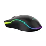 Kabelgebundene beheizte Gaming-Maus ActiveJet AMY-W390 — beidhändig, optisch 2000 DPI, USB Typ-A, 4 Tasten, schwarz
