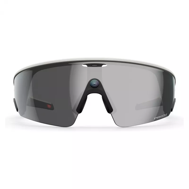 META Oakley Vanguard, Meta AI, Weiß, Prizm Schwarz AI Brille