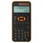 Sharp EL-W531XGYR Taschenrechner im Taschenformat Wissenschaftlich Schwarz, Orange