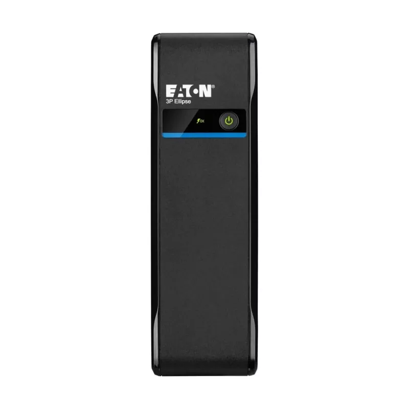 Unterbrechungsfreie Stromversorgung Eaton 3P Ellipse 0,7 kVA (420 W), Standby, 4 AC-Ausgänge, 7 Ah Batterie, Tower, Schwarz