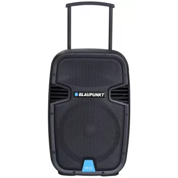 Blaupunkt PA12 tragbarer Lautsprecher 650 W Stereo tragbarer Lautsprecher Schwarz