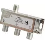 Triax SCS 3 - Kabelsplitter - 75 Ohm - 5 - 2400 MHz - Silber - Weiß - Female - 10,5 dB (349823)
