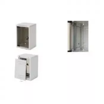 Triton Delta 25,40cm (10) - Gehäuse - zur Wandmontage geeignet - RAL 7035 - 9U - 25,4 cm (10)