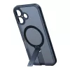 Torras Pstand Spin Hülle für iPhone 16 (Schwarz)