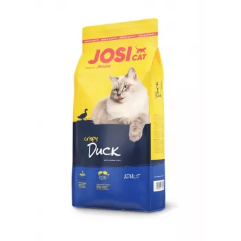 JOSERA JosiCat Crispy Duck - Trockenfutter für Katzen - 10 kg