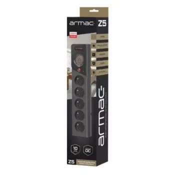 Steckdosenleiste Armac Z5 Schwarz 5 AC-Steckdosen 250 V 5 m