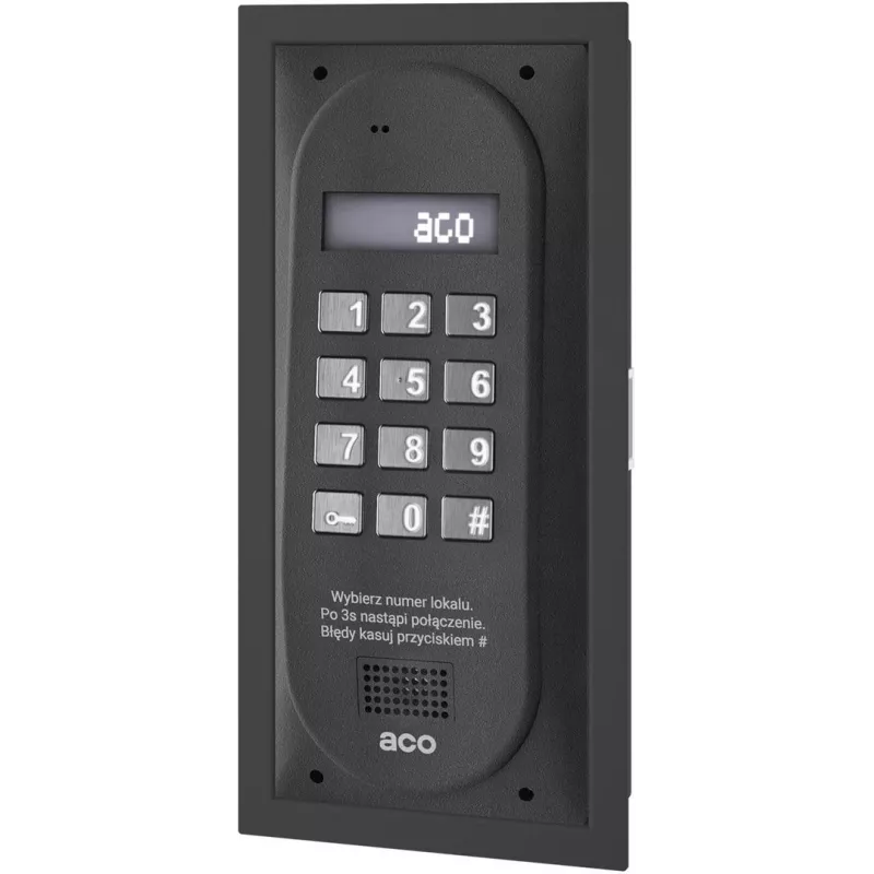 ACO CDNP8ACC ST Gegensprechanlagen-Bedienfeld