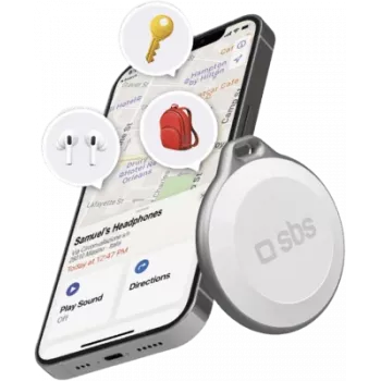 SBS Tracker SBS Track My Circle für Apple-Telefone, Weiß