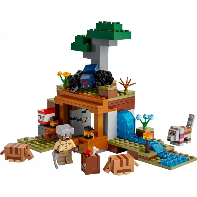LEGO MINECRAFT 21269 Das Gürteltier-Minen-Expedition