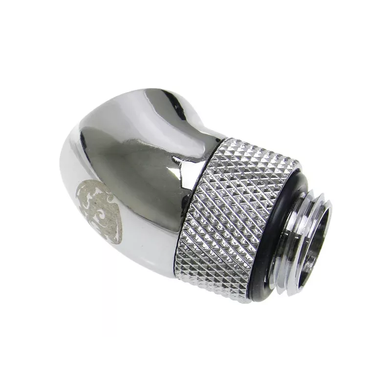Computer-Kühlungsteil BitsPower BP-45R Messing silber – kompatibles Wasser-Kühlungszubehör