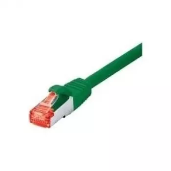 Tecline - Patchkabel - RJ-45 (M) auf RJ-45 (M) - 1,5 m - SFTP, PiMF - CAT 6 - halogenfrei, rastnasenschutz - Grün (715015G)