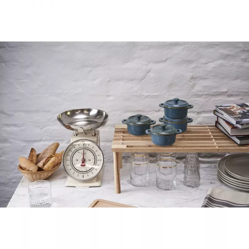 Staub Mini Cocotte Rund, 4 Stk. - 200ml, Antik Türkis