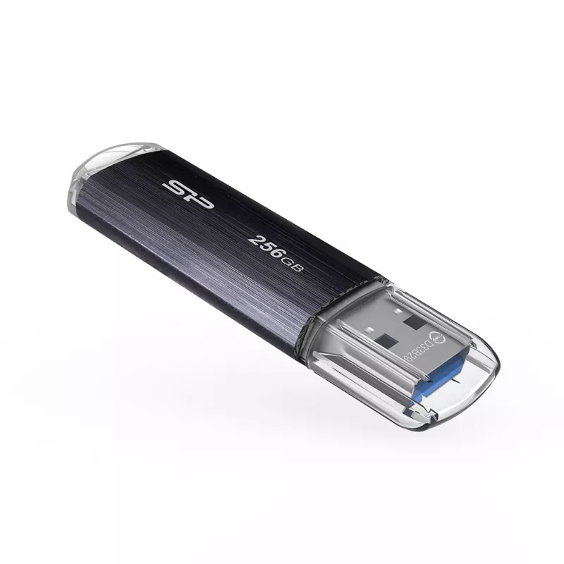 SILICON POWER Blaze B02 Pendrive USB-Flash-Laufwerk 256 GB USB Typ-A 3.2 Gen 1 (SP256GBUF3B02V1K) Schwarz