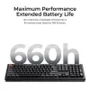 Mechanische Full-Size-Tastatur Keychron V6 Ultra 8K — QWERTY, Bluetooth, RGB, Schwarz