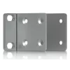 Montageset Ubiquiti UACC-Rack-Ear-1U Grau verzinkter Stahl