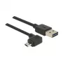 USB-Kabel DeLOCK 83847 USB 2.0 0,5 m USB A Micro-USB B Schwarz