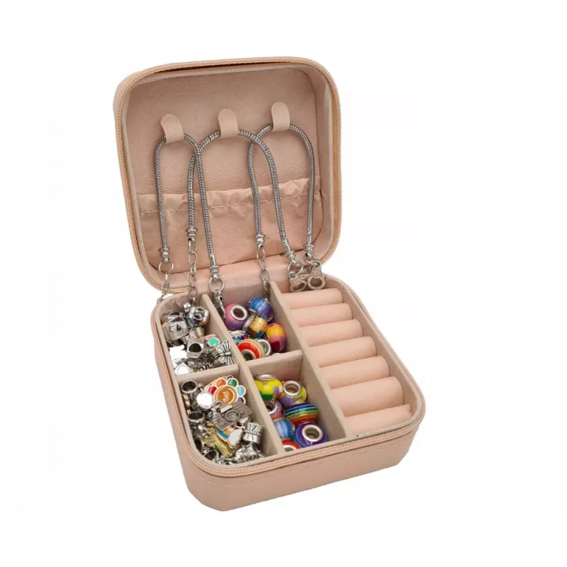 Perlen- und Armband-Bastelset Extralink 66-teiliges Charms-Set mit Aufbewahrungsbeutel
