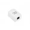 Lanberg OU5-0001-W Anschlussdose RJ-45 Weiß