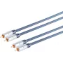 Audiokabel S/CONN SP40110 10 m 2 x RCA Blau