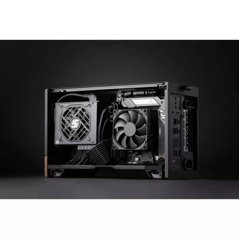 NOCTUA NH-L9x65 chromax.Schwarz Niedrigprofil-CPU-Kühler