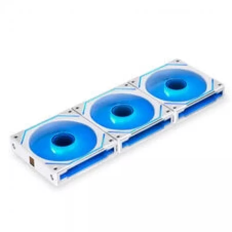 LIAN LI UNI FAN SL-INF 120 ARGB Reverse Blade PWM Lüfter-Kit - 6er-Pack, Weiß