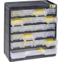 Aufbewahrungsbox allit VarioPlus Basic Modell 458090, 300×335×135 mm, schwarz/gelb