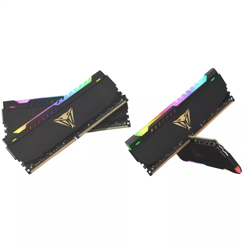 Patriot Viper Steel RGB 32 GB (2x16 GB) DDR4-3600 CL20 Arbeitsspeicher-Kit, PVSR432G360C0K