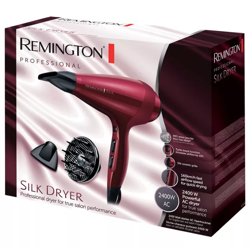 Remington T|Studio Silk Haartrockner 2400 W Rot