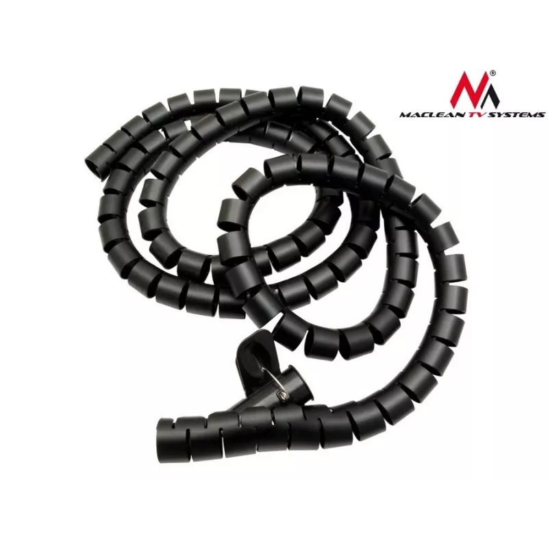 Kabel-Organisationshülle MACLEAN 2 m × 25 mm, elastisches Polypropylen, Drahtschutz