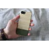 Handyhülle man and wood für iPhone 7/8 – Bambuswald Schwarz