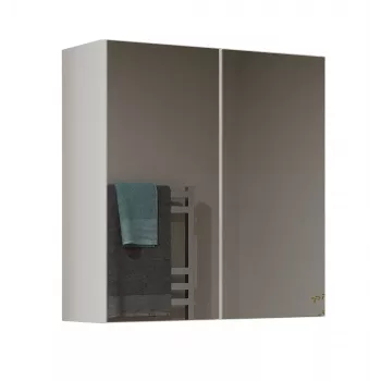 Topeshop POLA 2DL BIEL Badezimmerschrank Weiß