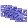 Computer-Kühllüfter-Set HYTE FA12-TM-4 120 mm Violett, 1500 U/min, 72 m³/h, 1,6 mmH2O, FDB, 4er-Pack