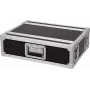 Rack 3U Roadinger Profi 25 cm — professionelles 19-Zoll-Equipment-Rack, 3 Höheneinheiten, 25 cm Tiefe