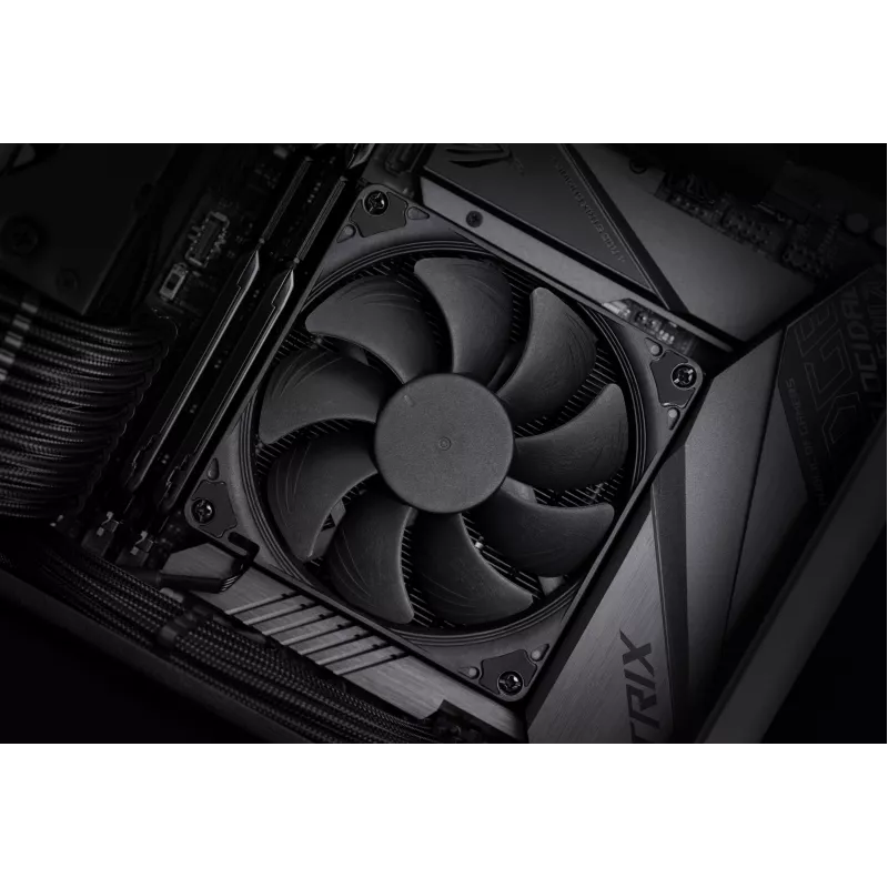 CPU-Kühler Noctua NH-L9i chromax.Schwarz, Low-Profile 92-mm-Lüfter, Unterstützung für LGA1151/LGA115x/AM4, 37 mm Höhe, 95x95 mm Kühlkörper