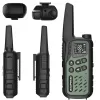 Handfunkgerät Baofeng BF-T25E — 16 Kanäle, 2×1400 mAh Li‑Ion, VOX, LCD, grün, 2er‑Set