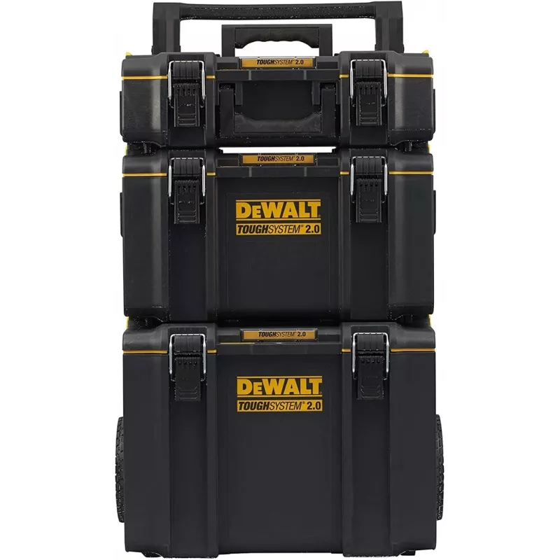 Werkzeug-Aufbewahrungsbox DeWalt DWST83402-1, schwarz/gelb, 554×500×1150 mm