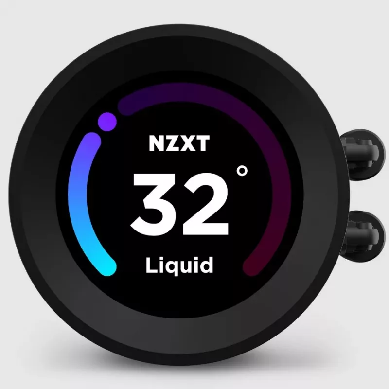 All-in-One-Flüssigkeitskühler NZXT Kraken Elite 240 RGB 12 cm Schwarz