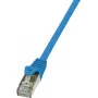 LogiLink - Patchkabel - RJ-45 (M) zu RJ-45 (M) - 5 m - Folien-Geschirmtes ungeschirmtes Twisted Pair (F/UTP) - CAT 5e - Blau