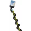 Goobay Ultra-Flexibles CAT 6A Patchkabel schlank U/FTP schwarz - extra-kurzer Stecker (74316)