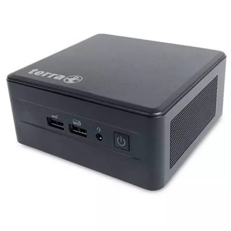 TERRA 1009994 PC/Workstation Intel® Core™ i3 i3-1315U 8 GB DDR4-SDRAM 500 GB SSD Windows 11 Pro Mini-PC Schwarz
